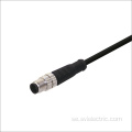 M5 hona 3-polig 4-polig DIN-kabel med rund kontakt
